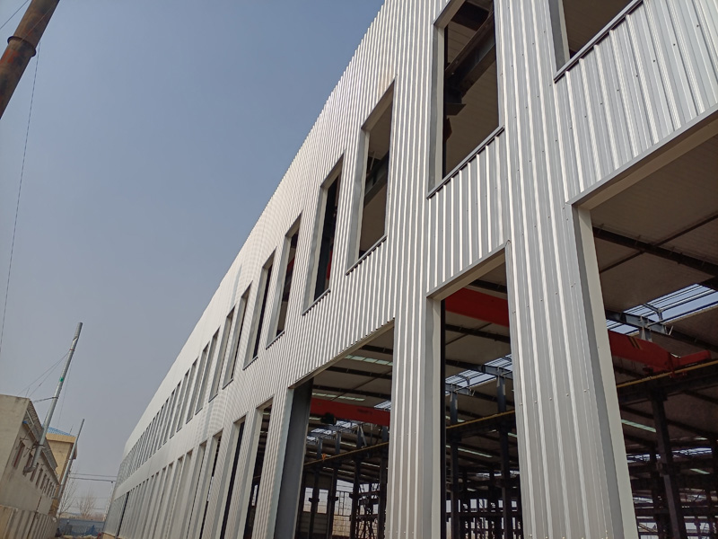 寶鋼板 上海總部 豎板上下獨立窗